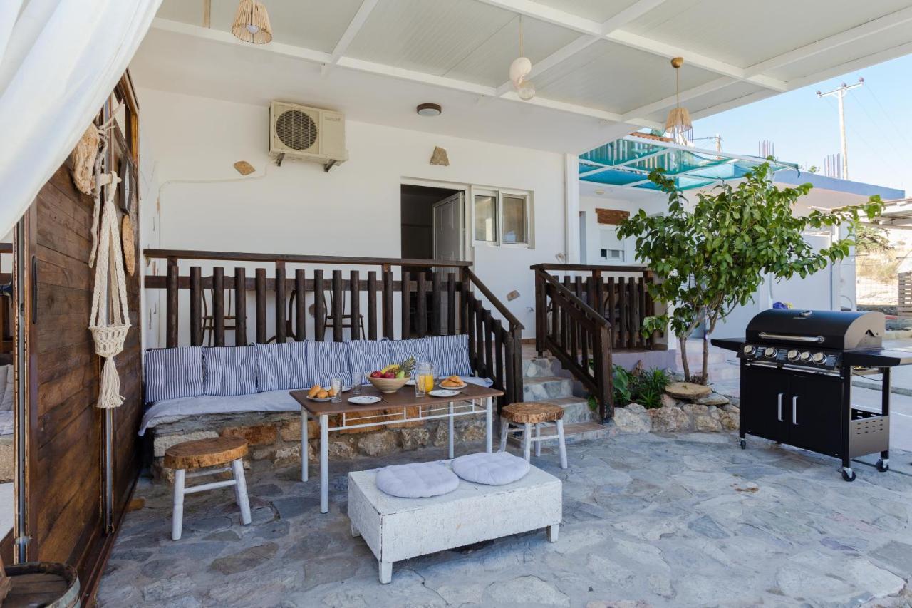 Christos Studios And Family Apartments Stegna Экстерьер фото